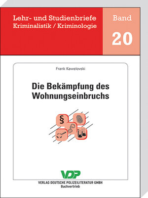 cover image of Die Bekämpfung des Wohnungseinbruchs